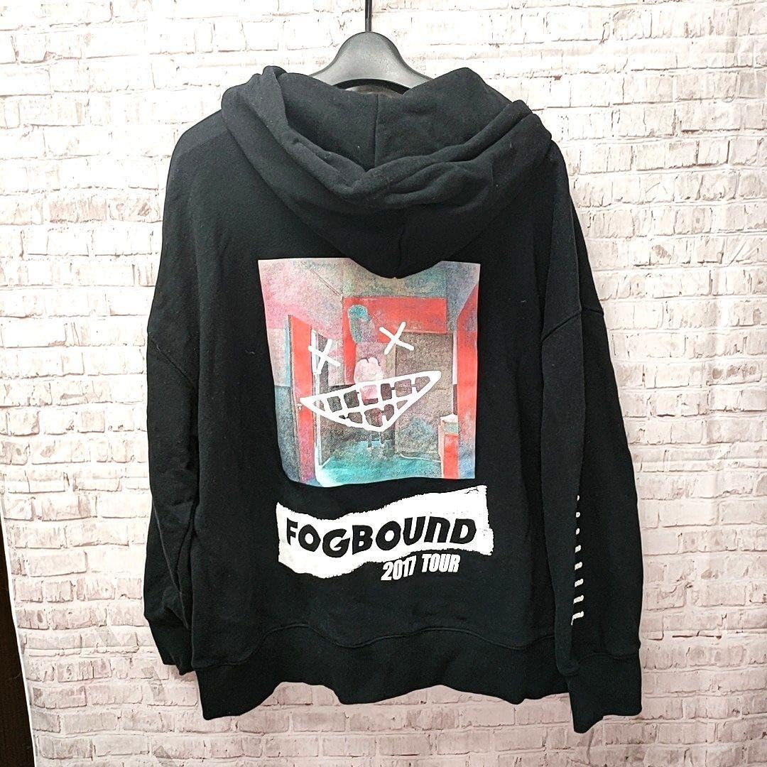 米津玄師　FOGBOUND 2017 TOUR フード付きスウェット パーカー 米津玄師 FOGBOUND 2017 TOUR フード付きスウェット 【公式通販】